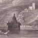 Берега Рейна: крепость Пфальц, Кауб и замок Гутенфельс.