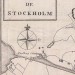 Швеция. Антикварный план Стокгольма, 1780-е года.