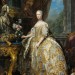 Королева Франции Мария Лещинская, 1745 год.