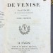 История Венеции в 7-и томах, 1819 год.