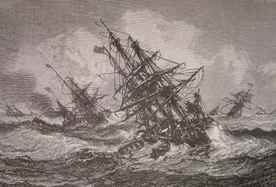 История флота. Знаменитые кораблекрушения, 1877 год.