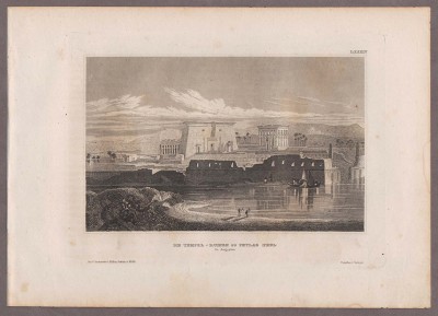 Египет. Филы, 1830-е года.