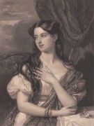 Красавица викторианской эпохи, 1844 год.