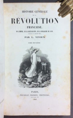 История Французской Революции, Империи и Монархии, 1842 год.