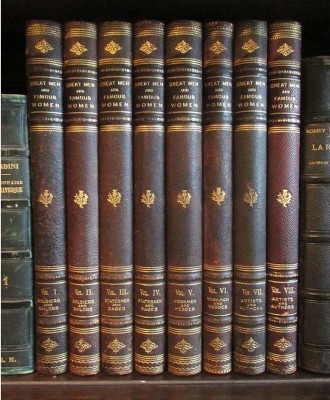 Великие мужчины и знаменитые женщины. В 8-и томах, 1894 год.