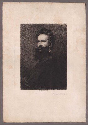 Унгер. Портрет Ганса Макарта, 1883 год.