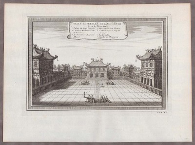 Китай. Пекин, Запретный город, 1754 год.