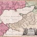 Карта Азовского моря и Керченского пролива 1730-е годы.