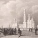 Москва. Колокольня Ивана Великого и Архангельский Собор, 1830-е годы.
