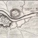 Северная война. Антикварный план битвы Петра I при Нарве 1700 года.