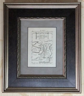 Антикварная карта Армении, Грузии и Азербайджана, 1750-е годы.