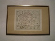 Карта европейской части России, 1762 год. 