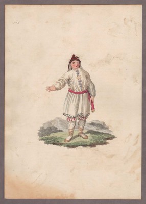 Костюмы народов России. Марий Эл. Марийцы, 1803 год.