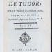 Дэвид Юм. История [Англии] Дома Тюдоров, 1763 год.