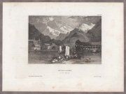 Швейцария. Интерлакен, 1830-е годы.