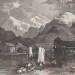 Швейцария. Интерлакен, 1830-е годы.