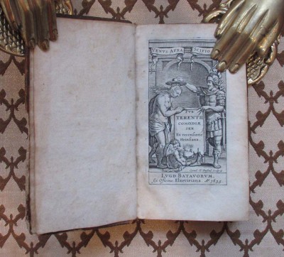 Теренций. Комедия. Древний Рим. Эльзевиры, 1635 год.