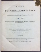 Амбодик-Максимович. Новый Ботанический Словарь, 1804 год.