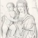 [Леонардо да Винчи]. Мадонна с младенцем.