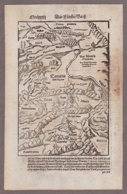 Карта Тартарии, Гипербореи и Кавказа, 2-я половина XVI в.