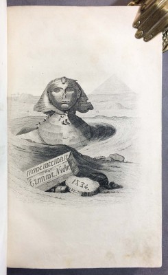 Путешествие по Египту и Нубии в 1834-1835 г. Авраама Норова, 1840 год.