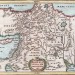 Антикварная карта Армении, Сирии и Месопотамии середины XVII века.