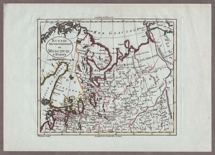 Карта 1810 года
