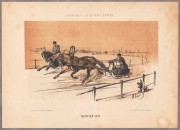 Каразин. Рысистый бег, 1880-е годы.
