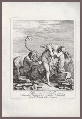 Сальватор Роза. Главк и Скилла, 1728 год.