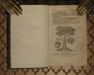 Палеотип. Древний Рим. Плиний. Издание Роберта Этьенна, 1529 год.