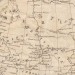 Антикварная карта Западной Сибири, конец XVIII века. 