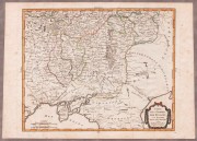 Карта Юга России, Украины и Крыма, [1765] год.