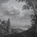 Филипп Брикманн. Вид на Рейн, пейзаж, 1758 год.