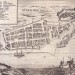 Астрахань. План города в древности, 1647 год.