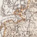 Антикварная карта Российской Империи, 1760-е годы.