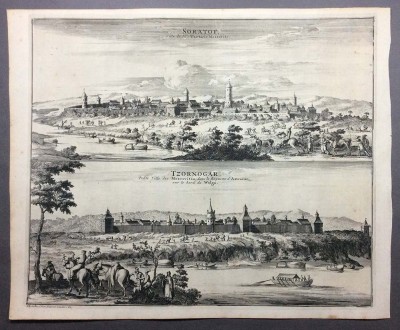 Древние города России. Саратов / Черный Яр, 1720-е года.
