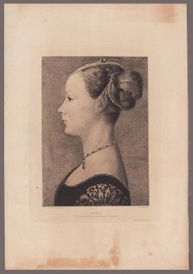 Поллайоло. Портрет молодой женщины, 1870-е годы.
