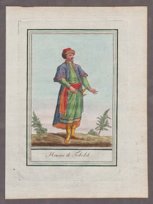 Тюменская область. Житель Тобольска, конец XVIII века.
