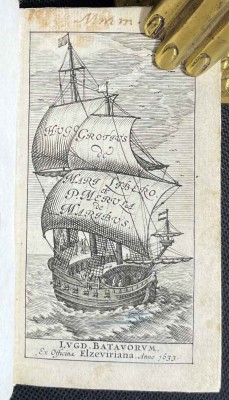 Морское право. Эльзевры, 1633 год.