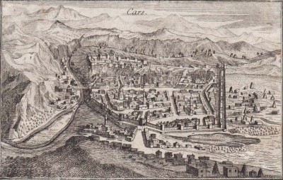 Армения. Вид на Карс, 18 век. 