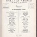 Русский балет. Большие гастроли в 1926 году. Дягилев. Пикассо.