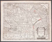 Карта Сибири. Скифия и Тартария Азиатская, 1670е гг.