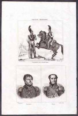 Кирасиры. Русская армия. Отечественная Война 1812 года.