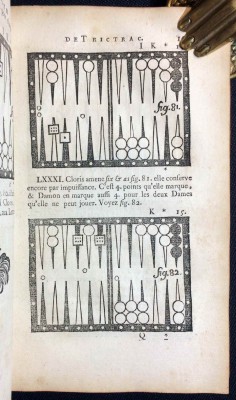 Нарды. Редкая антикварная книга, 270 гравюр! 1756 год.