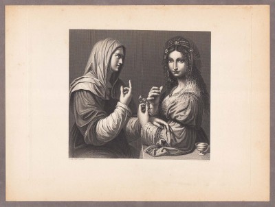 Леонардо Да Винчи (?), Скромность и тщеславие, 1850-е годы.