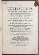 Вивиани. Трактат о геометрии Аристея Младшего, [1701] год.