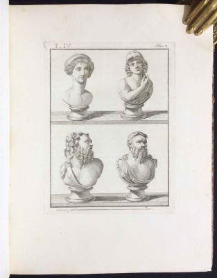 Древности Геркуланума, 1792 год.