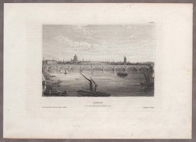 Великобритания. Лондон, 1830-е годы.