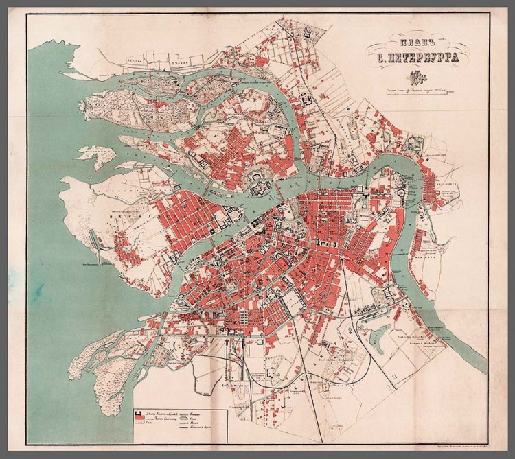 Леблон план петербурга