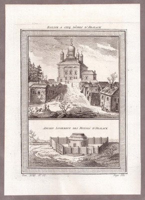 Древние города России: Абалак, 1750-е годы.